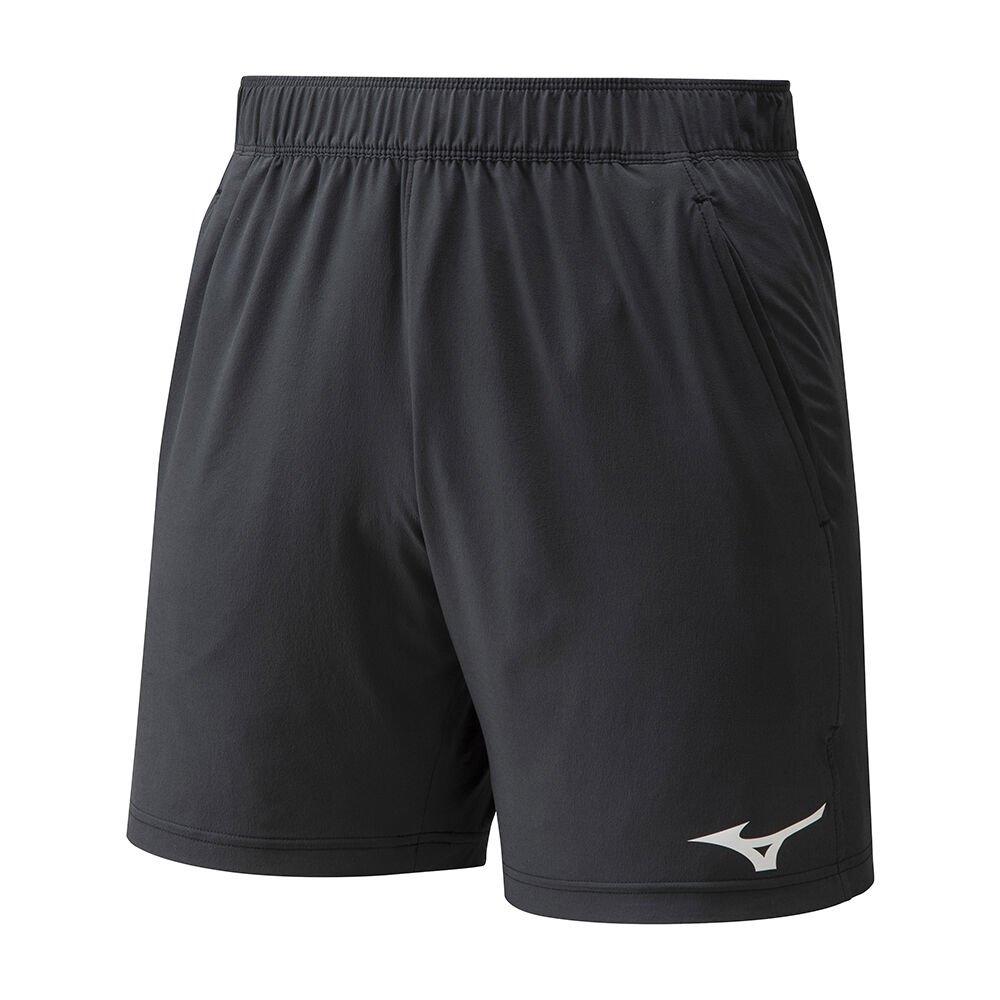 Men's Mizuno Shorts Black 8 in Flex Short Apparel - K2GB855009